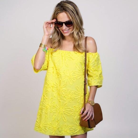 BB Dakota Marnie Yellow Floral Mini S NWT - Picture 6 of 16